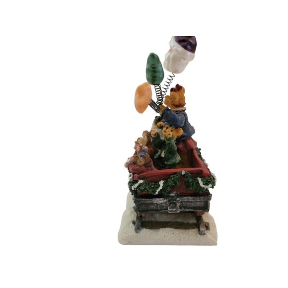 Boyds Bears Lil Cub Nursery Car Christmas Figurine - Picture 2 of 5